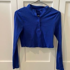 PacSun Basics Crop Longsleeve